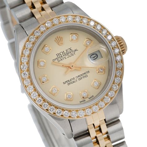 rolex ladies 26mm datejust oyster dial diamond 2.0 ct|used Rolex watches near me.